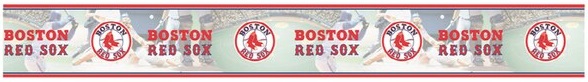 Boston Red Sox Baseball Wall Border