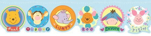 Pooh & Friends Wall Border