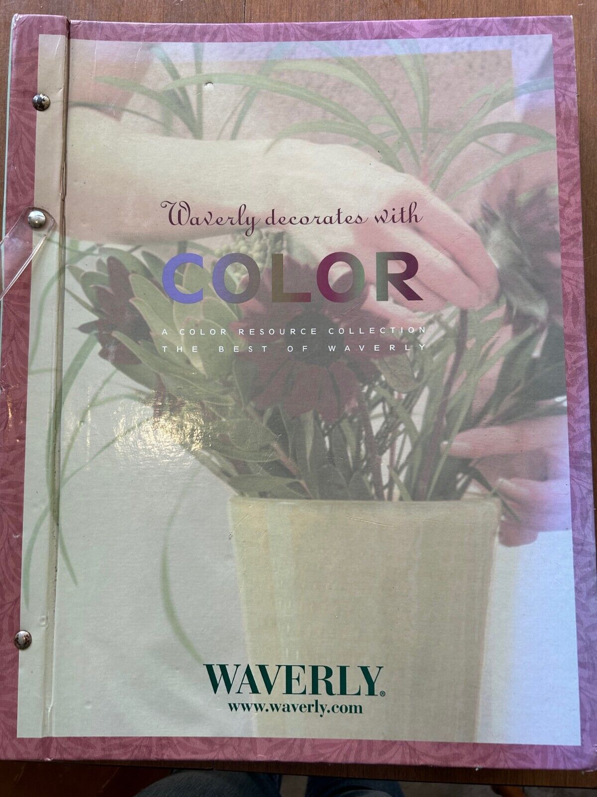 Waverly Decorates With Color Wallpaper Sample Book