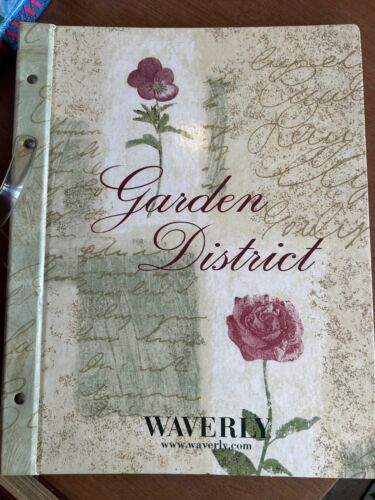 Garden District Wallpaper Sample Book