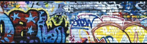 Graffiti Wall Border