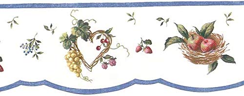 Fruit, Nest, Ivy Wall Border