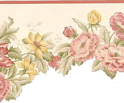 Floral Die-cut Wall Border