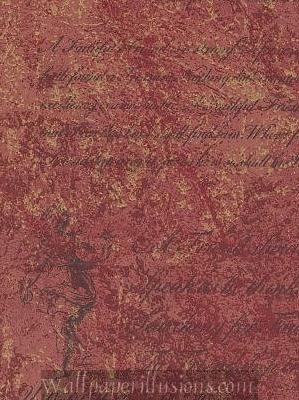 PaperIllusion Script Tuscan Red 5812295