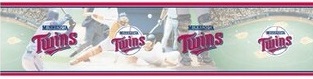 Minnesota Twins Baseball Wall Border