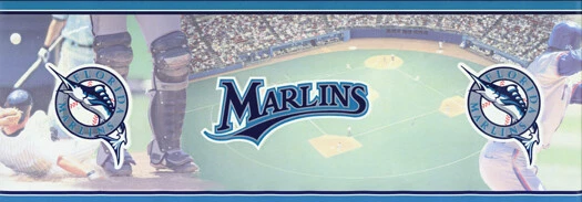 Florida Marlins Baseball Wall Border