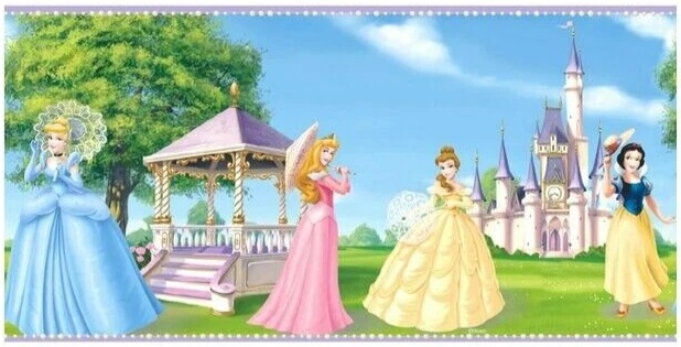 Disney Princesses Wall Border