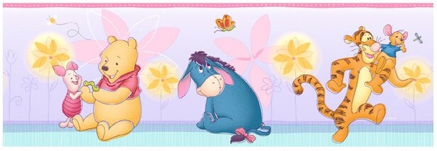 Pooh & Friends Wall Border