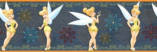 Tinkerbell (Denim) Wall Border