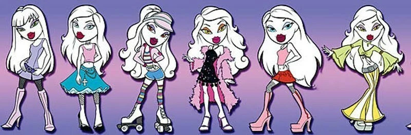 Bratz Dolls Wall Border