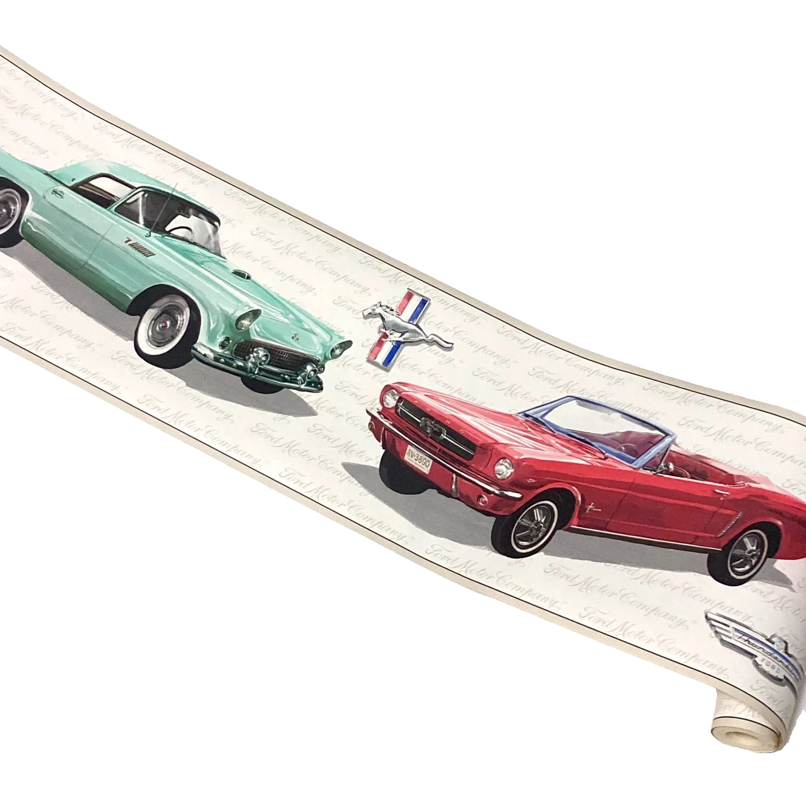 Classic Cars Wall Border
