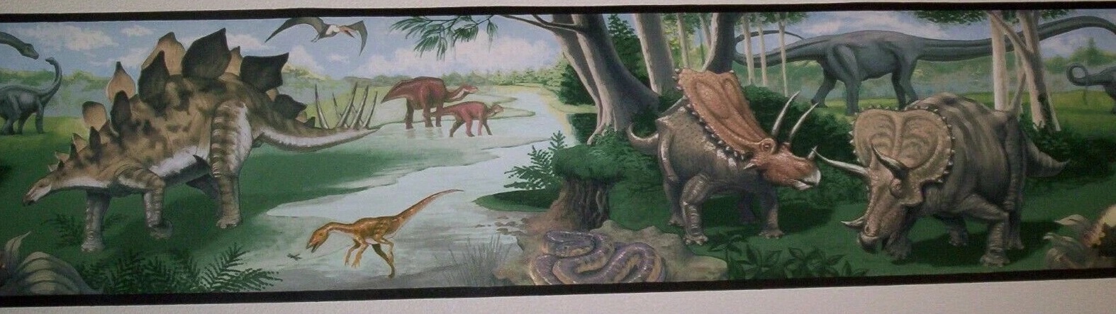 Dinosaurs Wall Border