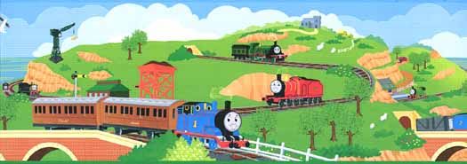 Thomas the Tank Engine Wall Border