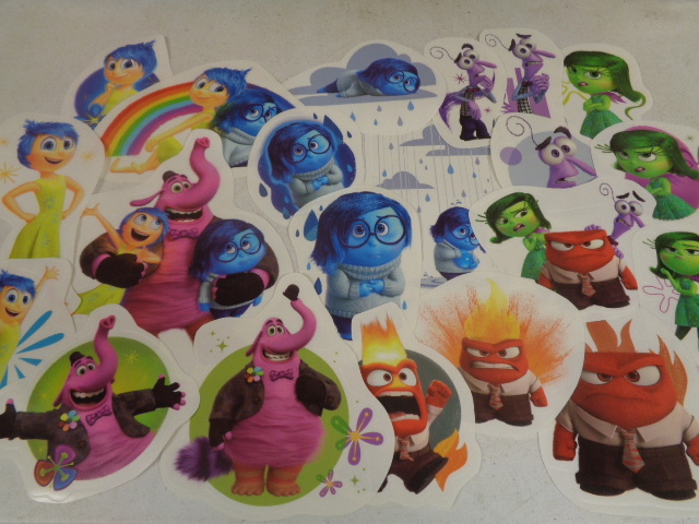 Inside Out Movie wall decals