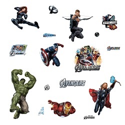 Marvel Comics Avengers wall decals
