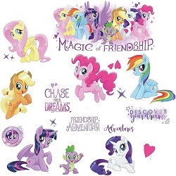 My Little Pony wall decals