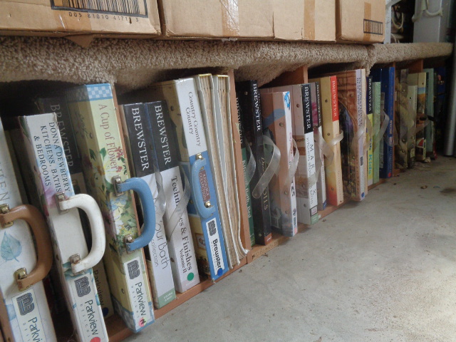 Row of Wallpaper Sample Books