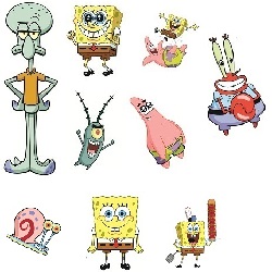 Spongebob Squarepants wall decals