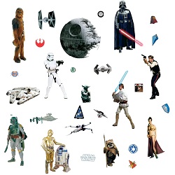 Star Wars wall decals