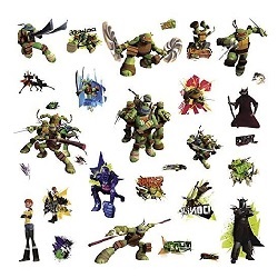 TMNT Teenage Mutant Ninja Turtles wall decals