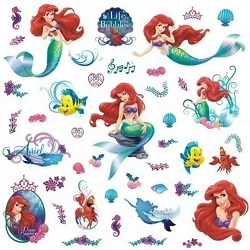 Walt Disney Little Mermaid Ariel wall decals