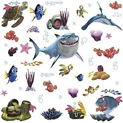 Walt Disney Pixar Finding Nemo wall decals